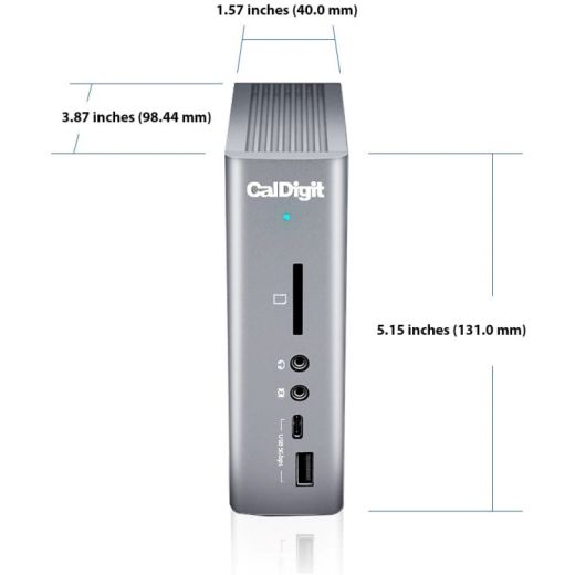 Адаптер CalDigit TS3 Plus Space Gray