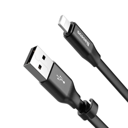 Кабель Baseus Nimble USB-A to Lightning 0.23m Black (CALMBJ-B01)