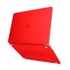 Пластиковый чехол CasePro Soft Touch Red для MacBook Air 13" (M1 | 2020 | 2019 | 2018)