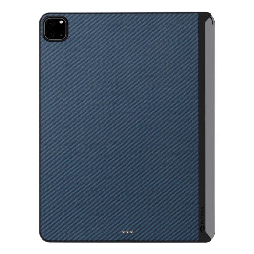 Карбоновый чехол Pitaka MagEZ Case 2 Black/Blue (Twill) для iPad Pro 12.9" (2020 | 2021 | 2022 | M1 | M2)