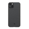 Карбоновий чохол Pitaka MagEZ Case 3 1500D Black/Grey (Twill) для iPhone 14 Plus (KI1401M)