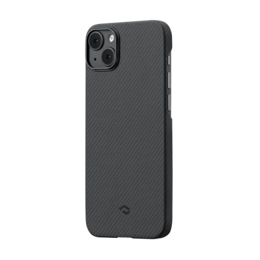 Карбоновий чохол Pitaka MagEZ Case 3 600D Black/Grey (Twill) для iPhone 14 (KI1401A)