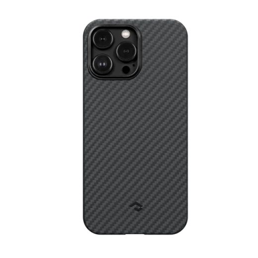 Карбоновий чохол Pitaka MagEZ Case 3 1500D Black/Grey (Twill) для iPhone 14 Pro Max (KI1401PM)