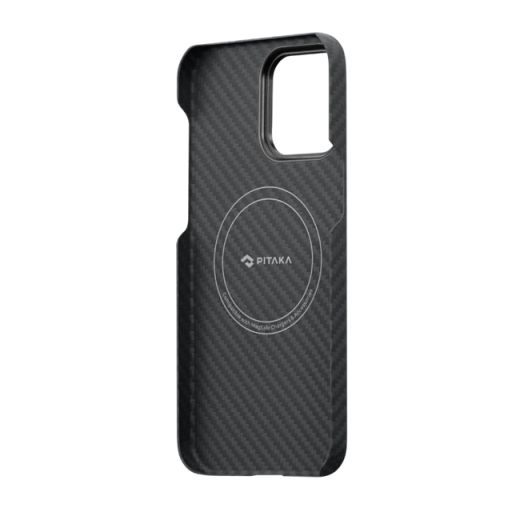 Карбоновый чехол Pitaka MagEZ Case 3 1500D Black/Grey (Twill) для iPhone 14 Pro (KI1401P)