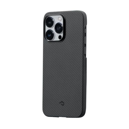 Карбоновий чохол Pitaka MagEZ Case 3 600D Black/Grey (Twill) для iPhone 14 Pro Max (KI1401PMA)
