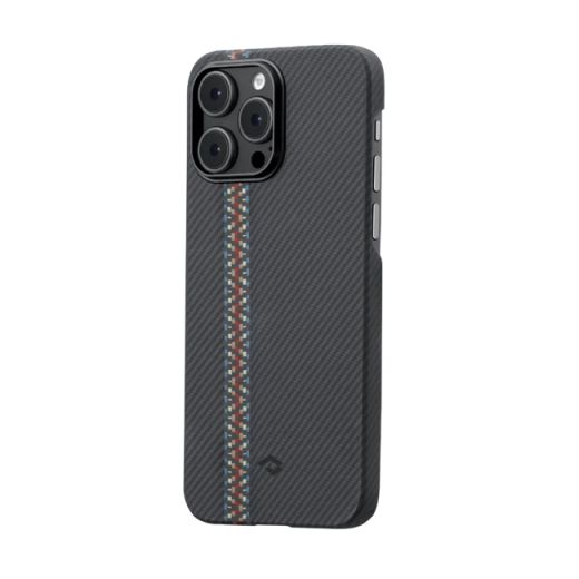 Карбоновый чехол Pitaka MagEZ Case 3 600D Rhapsody для iPhone 14 Pro (FR1401P)