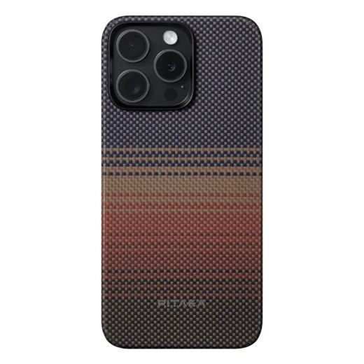 Карбоновый чехол Pitaka MagEZ Case 5 Sunset для iPhone 15 Pro (KI1501SU)