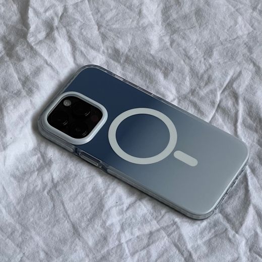 Чехол CasePro Shield Gradient with MagSafe White для iPhone 13 Pro