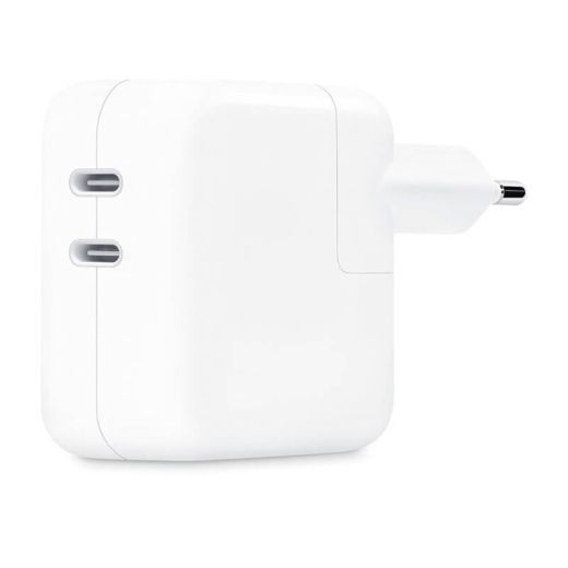 Мережевий зарядний пристрій CasePro 35W Dual USB-C Port Power Adapter для MacBook | iPhone | iPad