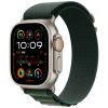 Ремінець CasePro Alpine Loop Dark Green Natural Titanium Finish для Apple Watch 49мм | 46мм | 45мм | 44мм