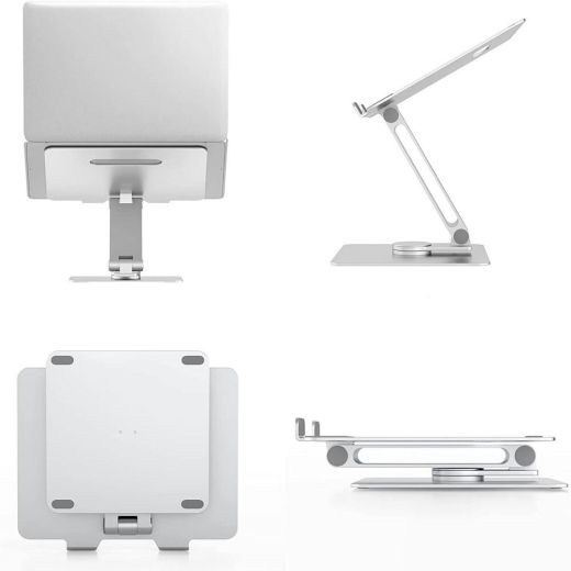 Алюминиевая подставка CasePro Aluminum Laptop Stand 360° для MacBook и iPad 