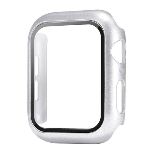 Чехол с защитным стеклом CasePro Silver для Apple Watch 9 | 8 | 7  41mm