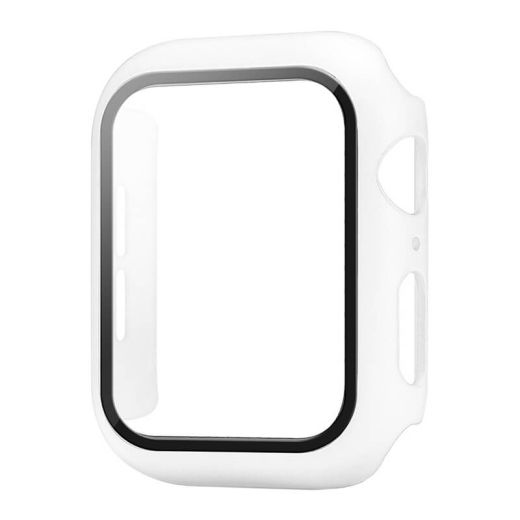 Чехол с защитным стеклом CasePro Transparent Matte для Apple Watch 9 | 8 | 7  41mm