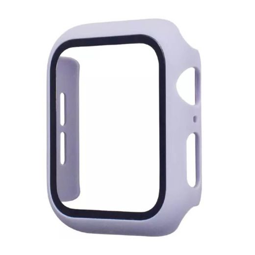 Чехол с защитным стеклом CasePro Purple для Apple Watch 9 | 8 | 7  45mm