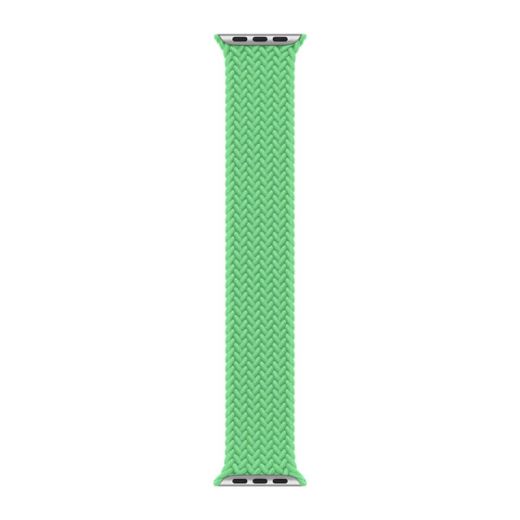 Ремешок CasePro Braided Solo Loop Bright Green Size L для Apple Watch 45mm | 44mm | 42mm