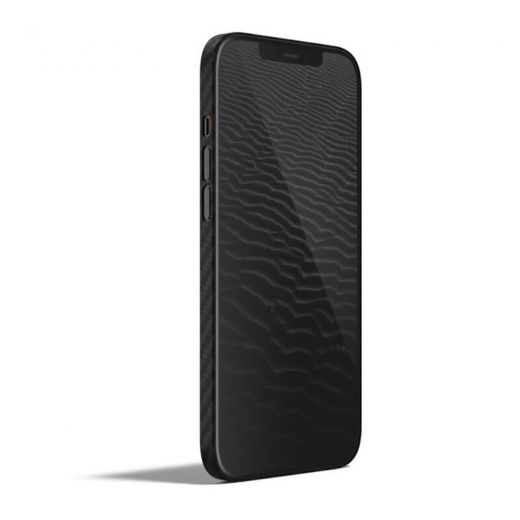 Карбоновий чохол CasePro Aramid Fiber Case Matte Black для iPhone 13 