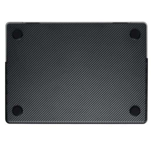 Чохол-накладка CasePro Carbon Fiber Black для MacBook Pro 14" (2021 | 2022 | 2023  M1 | M2 | M3)