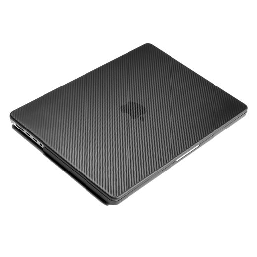 Чехол-накладка CasePro Carbon Fiber Black для MacBook Pro 14" (2021 | 2022 | 2023  M1 | M2 | M3)