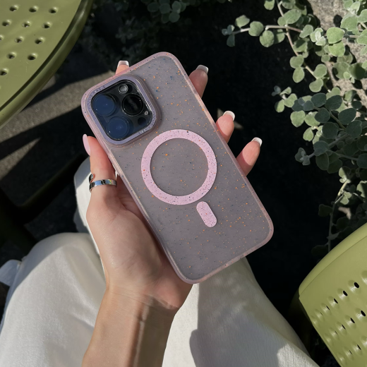 Чохол CasePro Grosh with MagSafe Pink для iPhone 14 Pro Max