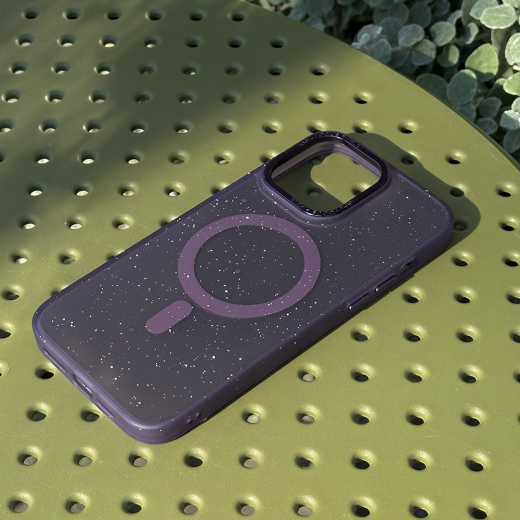 Чехол CasePro Grosh with MagSafe Purple для iPhone 14 Pro Max