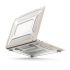 Противоударный чехол с подставкой CasePro Hard Shell Case Beige для MacBook Pro 13" (M1| M2 | 2020 | 2022)