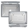 Противоударный чехол с подставкой CasePro Hard Shell Case Grey для MacBook Air 13" (2020 | M1)
