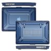 Противоударный чехол с подставкой CasePro Hard Shell Case Navy для MacBook Air 13" (2020 | M1)