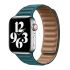 Шкіряний ремінець CasePro Leather Link Green для Apple Watch 41mm | 40mm | 38mm