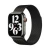 Металевий ремінець CasePro Milanese Loop Black для Apple Watch 41mm | 40mm | 38 mm