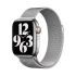 Металевий ремінець CasePro Milanese Loop Silver для Apple Watch 41mm | 40mm | 38 mm
