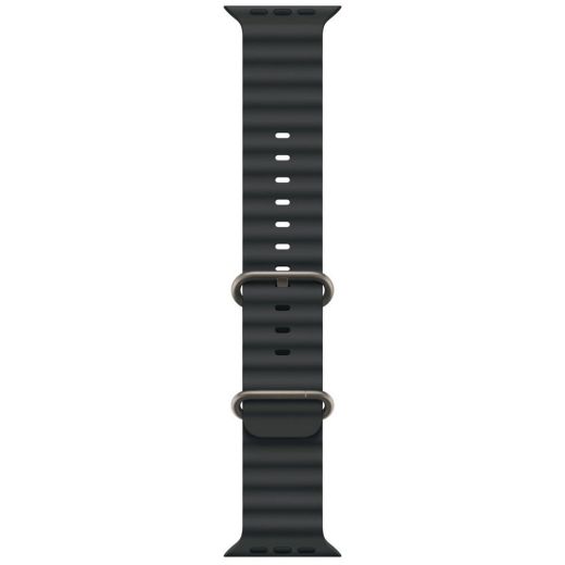 Ремінець CasePro Ocean Band Black with Natural Titanium Finish для Apple Watch 49мм | 46мм | 45мм