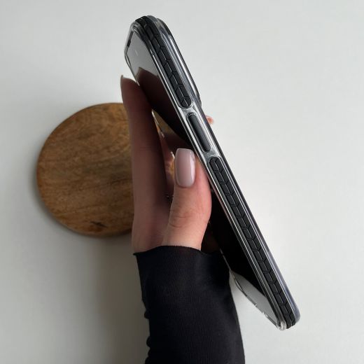 Чохол CasePro Shield Metal with MagSafe Black для iPhone 14 Pro