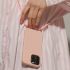 Силіконовий чохол з ремінцем CasePro Silicon Pink для iPhone 13 Pro