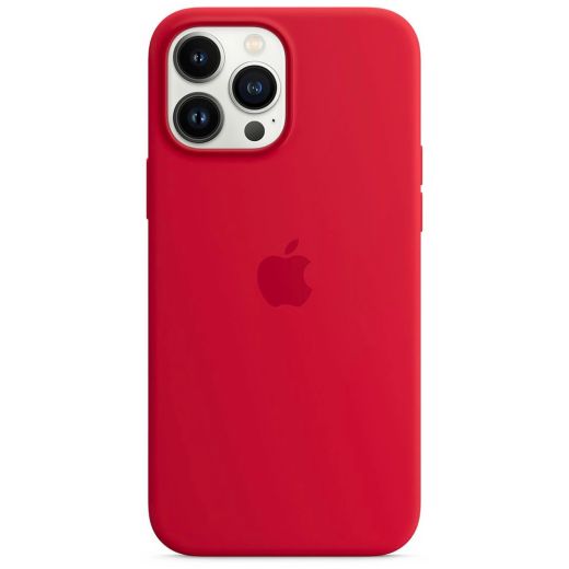 Чехол CasePro Silicone Case Original (High Quality) Red для Apple iPhone 13 Pro Max