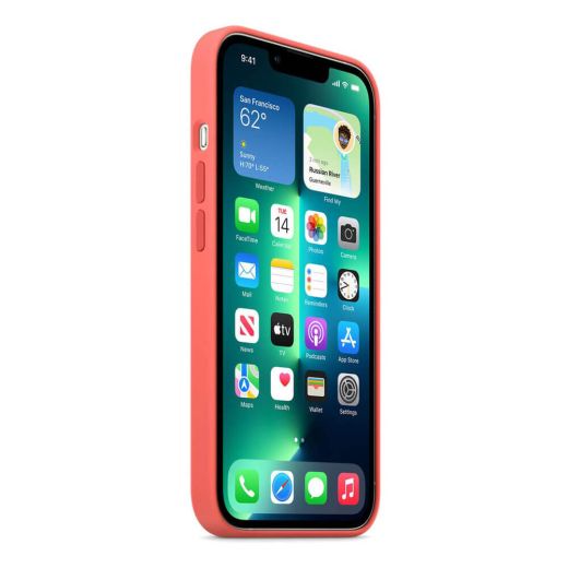 Силиконовый чехол CasePro Silicone Case (High Quality) Pink Pomelo для iPhone 13 Pro