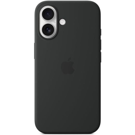 Силиконовый чехол CasePro Silicone Case with MagSafe (Camera Control) Black для iPhone 16