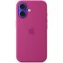 Силиконовый чехол CasePro Silicone Case with MagSafe (Camera Control) Fuchsia для iPhone 16 Силиконовый чехол CasePro Silicone Case with MagSafe (Camera Control) Fuchsia для iPhone 16