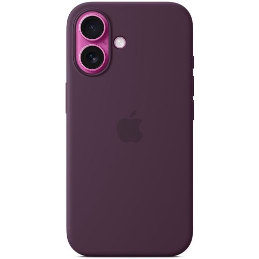 Силіконовий чохол CasePro Silicone Case with MagSafe (Camera Control) Plum для iPhone 16