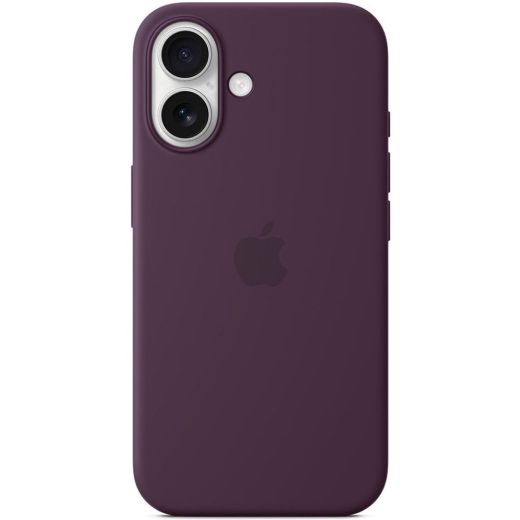 Силіконовий чохол CasePro Silicone Case with MagSafe (Camera Control) Plum для iPhone 16