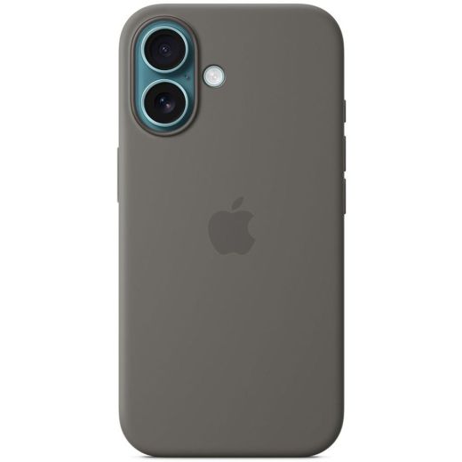 Силіконовий чохол CasePro Silicone Case with MagSafe (Camera Control) Stone Gray для iPhone 16