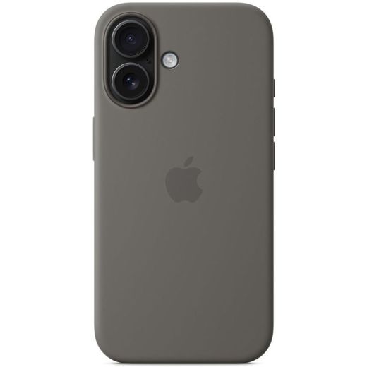 Силіконовий чохол CasePro Silicone Case with MagSafe (Camera Control) Stone Gray для iPhone 16