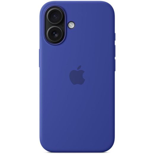 Силиконовый чехол CasePro Silicone Case with MagSafe (Camera Control) Ultramarine для iPhone 16