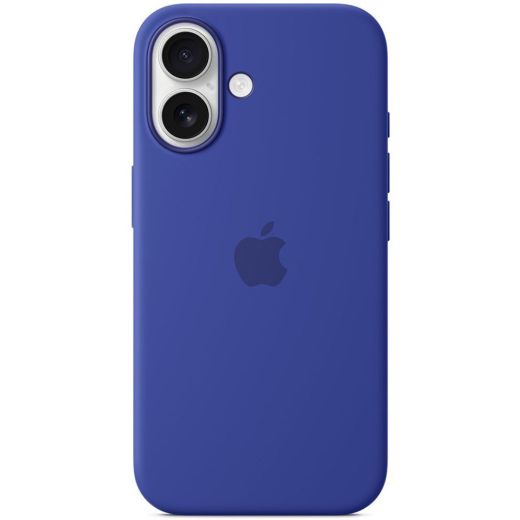 Силиконовый чехол CasePro Silicone Case with MagSafe (Camera Control) Ultramarine для iPhone 16