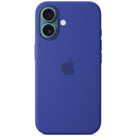 Силиконовый чехол CasePro Silicone Case with MagSafe (Camera Control) Ultramarine для iPhone 16