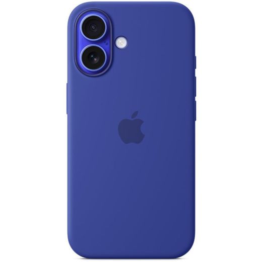 Силиконовый чехол CasePro Silicone Case with MagSafe (Camera Control) Ultramarine для iPhone 16