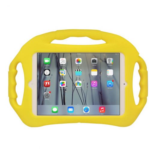 Противоударный детский чехол CasePro Silicone Tablet Case Kids Yellow для iPad mini 6 (2021)