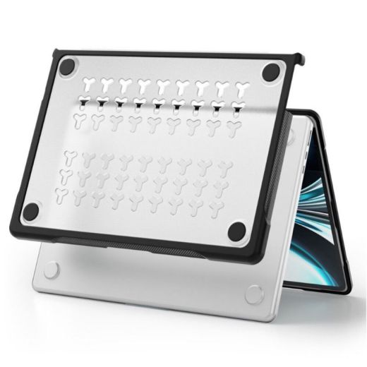 Противоударный чехол CasePro Simple Design Laptop Case Transparent для MacBook Pro 14" (2021 | 2022 | 2023  M1 | M2 | M3)