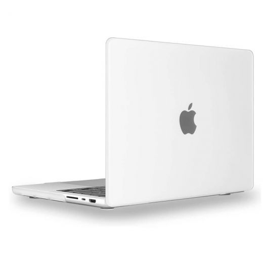 Пластиковый чехол CasePro Soft Touch Frosted Clear для MacBook Pro 14" (2021 | 2022 | 2023  M1 | M2 | M3)