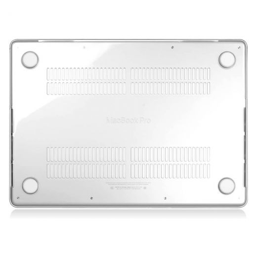 Пластиковый чехол CasePro Soft Touch Crystal Clear для MacBook Pro 14" (M1 | M2 | 2021 | 2023)