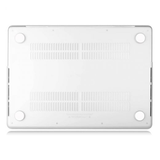 Пластиковый чехол CasePro Soft Touch Frosted Clear для MacBook Pro 16" M1 (2021)